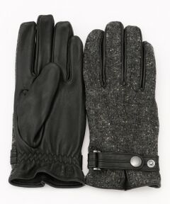 gotairiku / ゴタイリク 手袋 | ツイードコンビグローブ