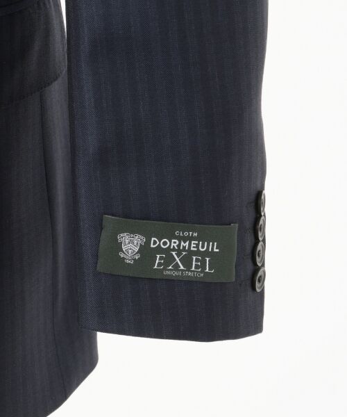 gotairiku / ゴタイリク セットアップ | 【DORMEUIL】EXEL BLUE ネイビー スーツ/ ストライプ | 詳細5