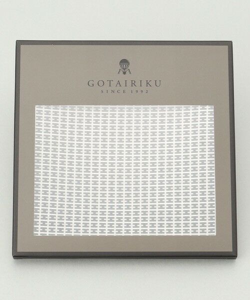 gotairiku / ゴタイリク ハンカチ | 【GOTAIRIKUオリジナル】ハンカチ＿マイクロチェック柄 | 詳細3