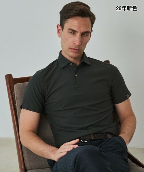 gotairiku / ゴタイリク ポロシャツ | 3年連続売上NO1【仕事で着られる】キレイめ 鹿の子 BIZ ポロシャツ（オリーブ系）