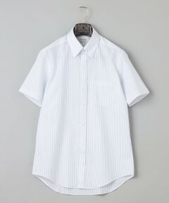 春夏向け【形態安定】SUMMERPREMIUMPLEATS_スナップダウン 半袖ドレスシャツ