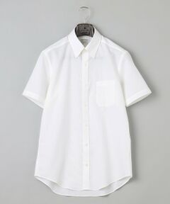 春夏向け【形態安定】SUMMERPREMIUMPLEATS_スナップダウン 半袖ドレスシャツ