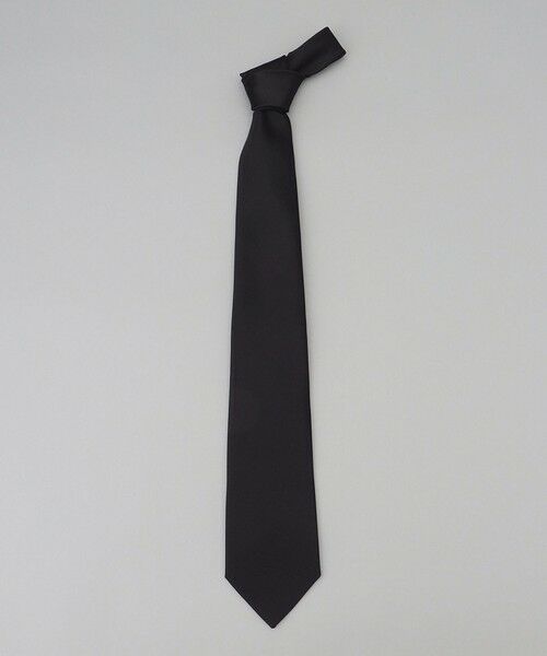 gotairiku / ゴタイリク ネクタイ | 【WEAR BLACK】フォーマル用_サテン無地 ネクタイ | 詳細5