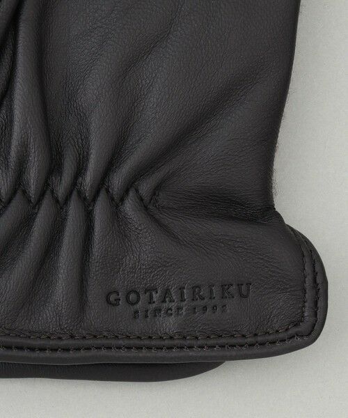gotairiku / ゴタイリク 手袋 | 【スマホ対応】鹿の子×シープレザーコンビグローブ | 詳細4