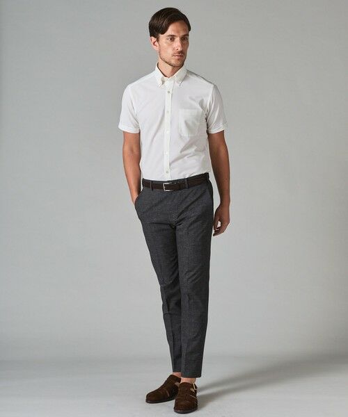 gotairiku / ゴタイリク シャツ・ブラウス | 【吸汗速乾】クールマックス鹿の子 半袖ビズシャツ_ボタンダウン | 詳細3