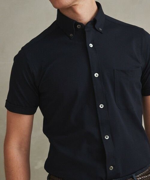 gotairiku / ゴタイリク シャツ・ブラウス | 【吸汗速乾】クールマックス鹿の子 半袖ビズシャツ_ボタンダウン | 詳細21