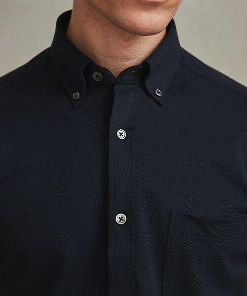 gotairiku / ゴタイリク シャツ・ブラウス | 【吸汗速乾】クールマックス鹿の子 半袖ビズシャツ_ボタンダウン | 詳細23