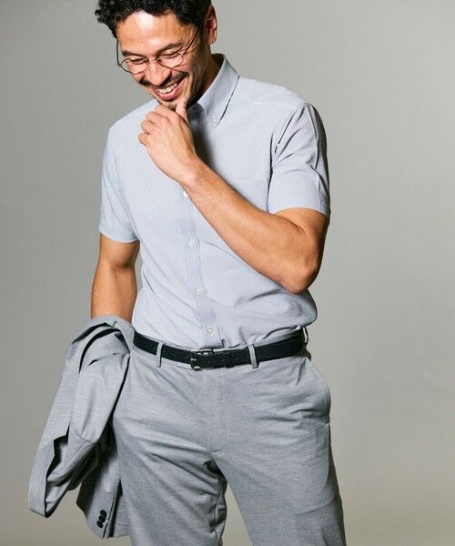 gotairiku / ゴタイリク シャツ・ブラウス | とにかく涼しい/酷暑対応【シワになりにくい/吸水速乾】クールマックスサッカーシャツ | 詳細23