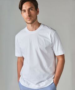 ビジネスインナー/下着兼用【パックT】5.6oz 綿100％ スムース光沢加工 Tシャツ（クルーネック/2枚セット）