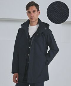 gotairiku / ゴタイリク ブルゾン | 【仕事で着用可】ラスタードビー フーデッドブルゾン_地柄(24/25年モデル)