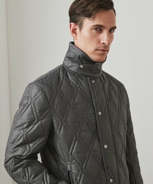 gotairiku / ゴタイリク ダウンジャケット・ベスト | 【仕事で着用可】ブライトシャンブレー キルティング ドレスダウン | 詳細8