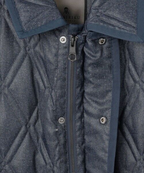 gotairiku / ゴタイリク ダウンジャケット・ベスト | 【仕事で着用可】ブライトシャンブレー キルティング ドレスダウン | 詳細18