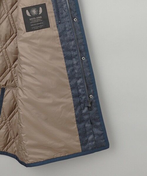 gotairiku / ゴタイリク ダウンジャケット・ベスト | 【仕事で着用可】ブライトシャンブレー キルティング ドレスダウン | 詳細24