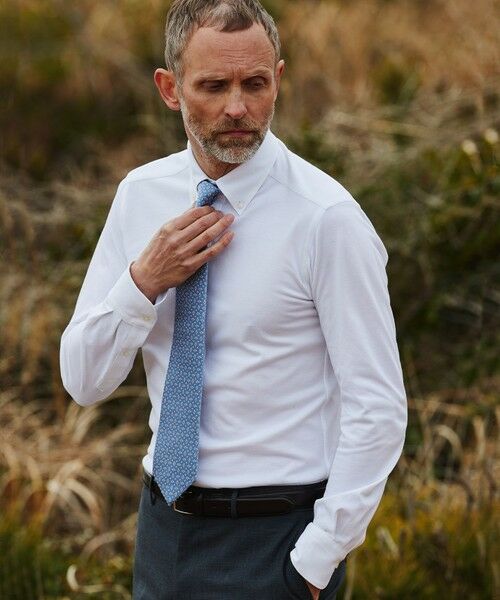 gotairiku / ゴタイリク シャツ・ブラウス | 胸ポケット付にアップデート【吸水速乾/ストレッチ】クールマックス鹿の子 ビズシャツ_ボタンダウン | 詳細7