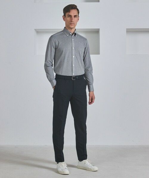 gotairiku / ゴタイリク シャツ・ブラウス | 胸ポケット付にアップデート【吸水速乾/ストレッチ】クールマックス鹿の子 ビズシャツ_ボタンダウン | 詳細14