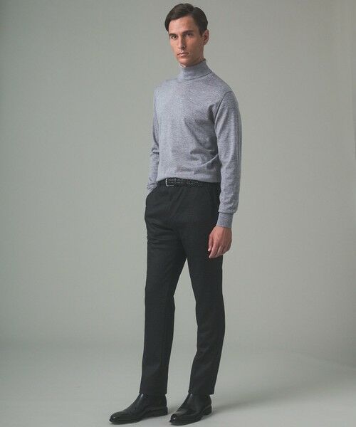 gotairiku / ゴタイリク ニット・セーター | 新色追加【洗える/チクチクしにくい/ピリングしにくい】イタリア糸 ハイゲージ タートルネックニット_WOOL100% | 詳細3