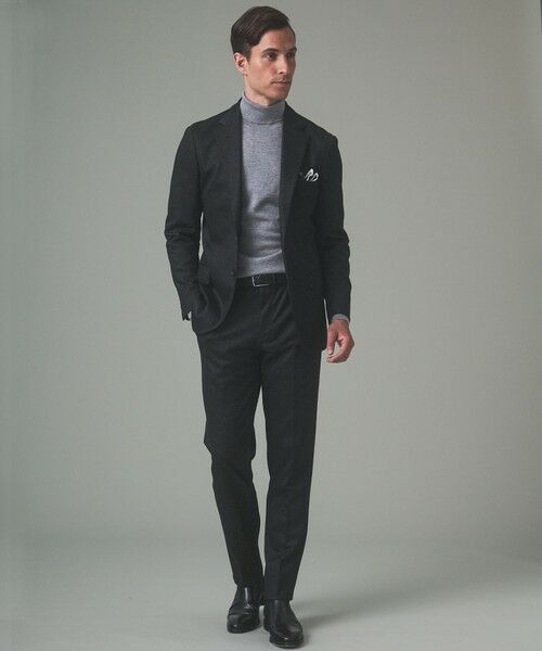 gotairiku / ゴタイリク ニット・セーター | 新色追加【洗える/チクチクしにくい/ピリングしにくい】イタリア糸 ハイゲージ タートルネックニット_WOOL100% | 詳細5