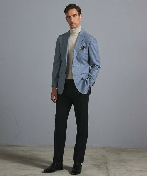 gotairiku / ゴタイリク ニット・セーター | 新色追加【洗える/チクチクしにくい/ピリングしにくい】イタリア糸 ハイゲージ タートルネックニット_WOOL100％ | 詳細30