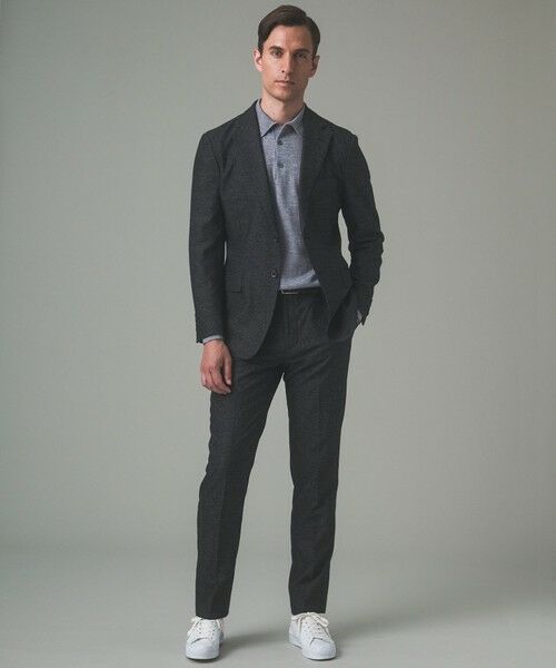 gotairiku / ゴタイリク ニット・セーター | オリジナル設計【洗える/チクチクしにくい/ピリングしにくい】イタリア糸 ハイゲージ  ニットポロ_WOOL100% | 詳細9