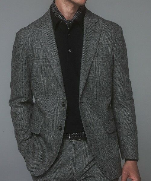 gotairiku / ゴタイリク ニット・セーター | オリジナル設計【洗える/チクチクしにくい/ピリングしにくい】イタリア糸 ハイゲージ  ニットポロ_WOOL100% | 詳細22