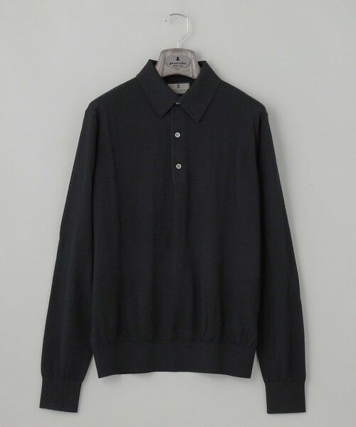 gotairiku / ゴタイリク ニット・セーター | オリジナル設計【洗える/チクチクしにくい/ピリングしにくい】イタリア糸 ハイゲージ  ニットポロ_WOOL100% | 詳細26