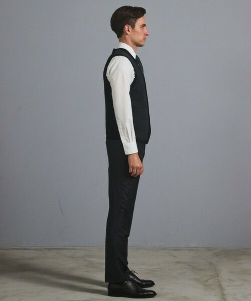 gotairiku / ゴタイリク ニット・セーター | 体温調整に【洗える/チクチクしにくい/ピリングしにくい】イタリア糸 ハイゲージ ベスト_WOOL100% | 詳細12