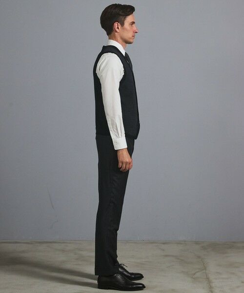 gotairiku / ゴタイリク ニット・セーター | 体温調整に【洗える/チクチクしにくい/ピリングしにくい】イタリア糸 ハイゲージ ベスト_WOOL100% | 詳細18