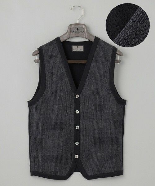 gotairiku / ゴタイリク ニット・セーター | 体温調整に【洗える/チクチクしにくい/ピリングしにくい】イタリア糸 ハイゲージ ベスト_WOOL100% | 詳細19