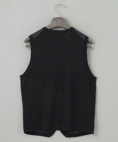 gotairiku / ゴタイリク ニット・セーター | 体温調整に【洗える/チクチクしにくい/ピリングしにくい】イタリア糸 ハイゲージ ベスト_WOOL100% | 詳細21