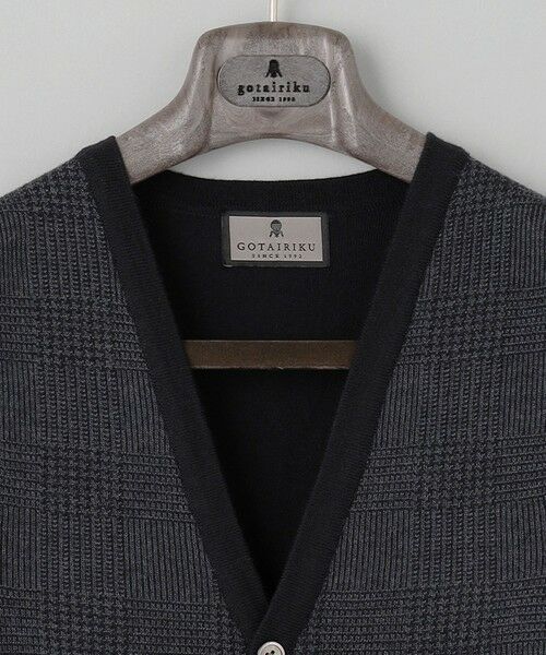 gotairiku / ゴタイリク ニット・セーター | 体温調整に【洗える/チクチクしにくい/ピリングしにくい】イタリア糸 ハイゲージ ベスト_WOOL100% | 詳細22