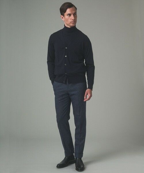 gotairiku / ゴタイリク ニット・セーター | 体温調整に【洗える/チクチクしにくい/ピリングしにくい】イタリア糸 ハイゲージ カーディガン_WOOL100% | 詳細15