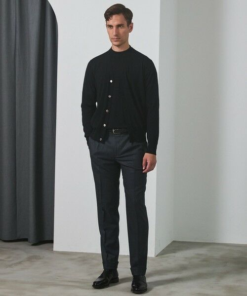 gotairiku / ゴタイリク ニット・セーター | 体温調整に【洗える/チクチクしにくい/ピリングしにくい】イタリア糸 ハイゲージ カーディガン_WOOL100% | 詳細28