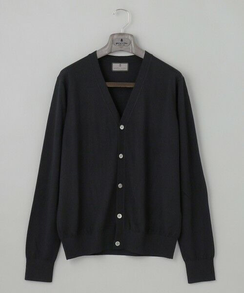 gotairiku / ゴタイリク ニット・セーター | 体温調整に【洗える/チクチクしにくい/ピリングしにくい】イタリア糸 ハイゲージ カーディガン_WOOL100% | 詳細30