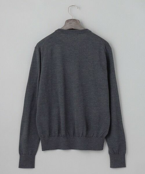 gotairiku / ゴタイリク ニット・セーター | オリジナル設計【洗える/チクチクしにくい/ピリングしにくい】イタリア糸 ハイゲージ Ｖネックニット_WOOL100% | 詳細15