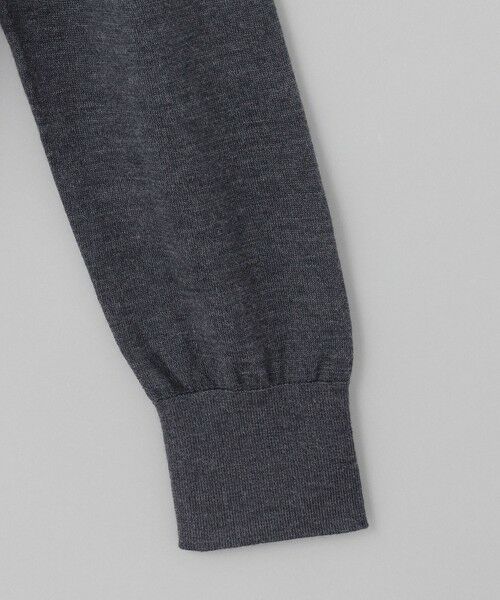 gotairiku / ゴタイリク ニット・セーター | オリジナル設計【洗える/チクチクしにくい/ピリングしにくい】イタリア糸 ハイゲージ Ｖネックニット_WOOL100% | 詳細17