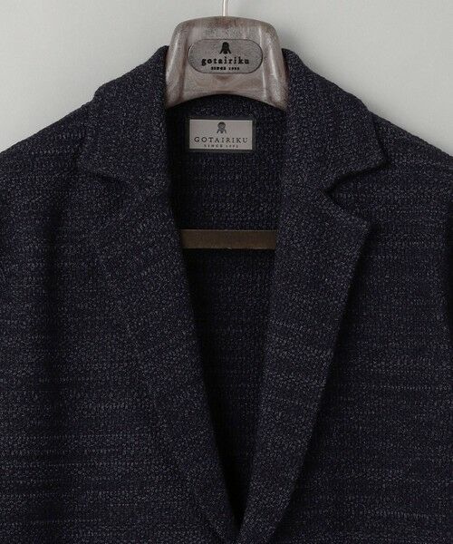 gotairiku / ゴタイリク テーラードジャケット | テーラード設計【洗える】ニット カーディガンジャケット | 詳細7