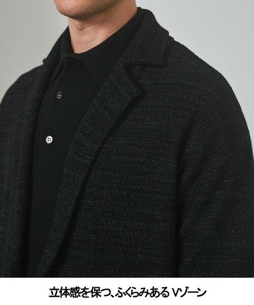 gotairiku / ゴタイリク テーラードジャケット | テーラード設計【洗える】ニット カーディガンジャケット | 詳細12