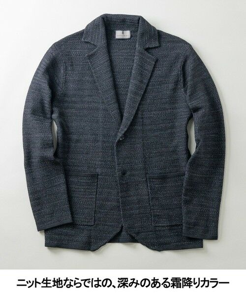 gotairiku / ゴタイリク テーラードジャケット | テーラード設計【洗える】ニット カーディガンジャケット | 詳細15