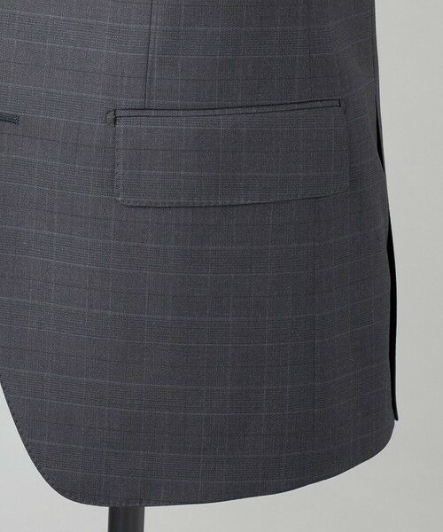 gotairiku / ゴタイリク セットアップ | WEB&一部店舗限定【DORMEUIL/ドーメル】IMPERIALJADE/インペリアルジェイド 通年スーツ（グレー×格子） | 詳細6