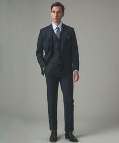 【ZEGNA/ゼニア】TROFEO/トロフェオ 3ピーススーツ（ダークグリーン）