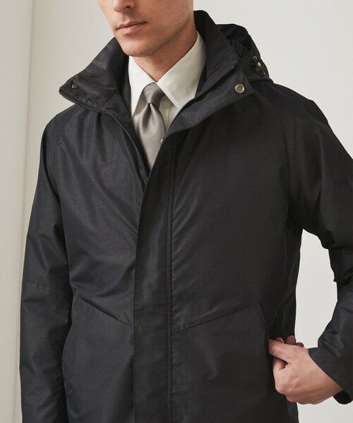 gotairiku / ゴタイリク その他アウター | ダウンライナー装着可【仕事で着用可】メランジシャンブレー スプリングブルゾン(25年モデル) | 詳細4