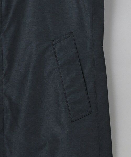 gotairiku / ゴタイリク ステンカラーコート | ダウンライナー装着可【半裏仕様でより軽量】メランジシャンブレー ステンカラースプリングコート | 詳細15