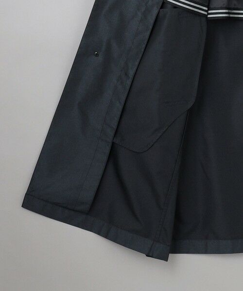 gotairiku / ゴタイリク ステンカラーコート | ダウンライナー装着可【半裏仕様でより軽量】メランジシャンブレー ステンカラースプリングコート | 詳細11