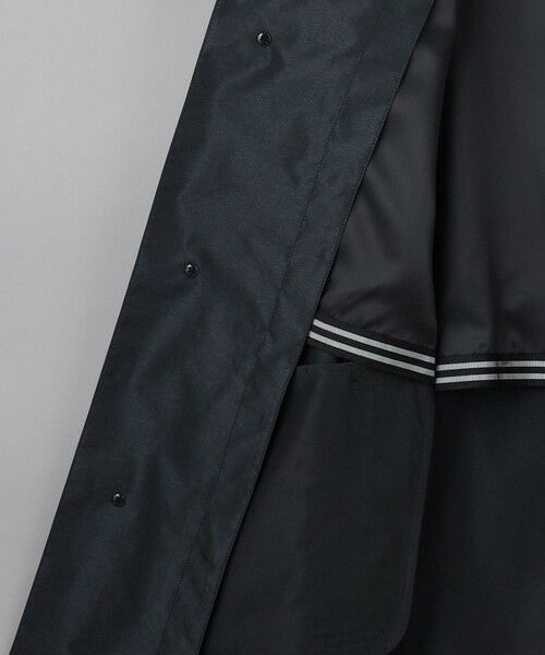 gotairiku / ゴタイリク ステンカラーコート | ダウンライナー装着可【半裏仕様でより軽量】メランジシャンブレー ステンカラースプリングコート | 詳細20