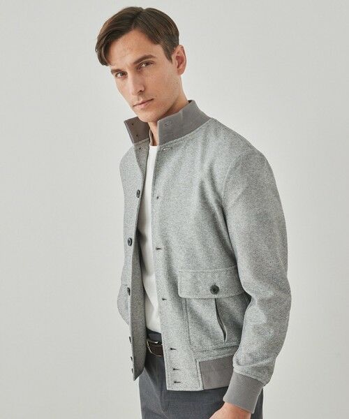 gotairiku / ゴタイリク ブルゾン | 新作【ストレッチ/洗える/吸水速乾】ノルマンディーリネン A-1ブルゾン | 詳細3