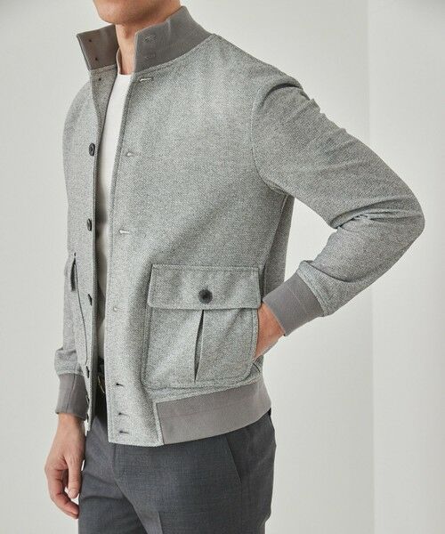 gotairiku / ゴタイリク ブルゾン | 新作【ストレッチ/洗える/吸水速乾】ノルマンディーリネン A-1ブルゾン | 詳細4