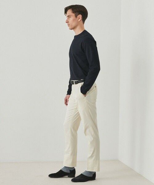 gotairiku / ゴタイリク カットソー | ジャケットのインナーに最適【WEB&一部店舗限定】キレイ目 鹿の子 ビズ長袖Tシャツ | 詳細18