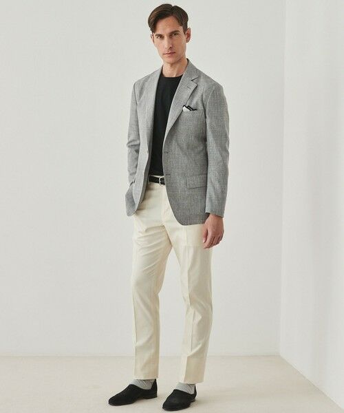 gotairiku / ゴタイリク カットソー | ジャケットのインナーに最適【WEB&一部店舗限定】キレイ目 鹿の子 ビズ長袖Tシャツ | 詳細25