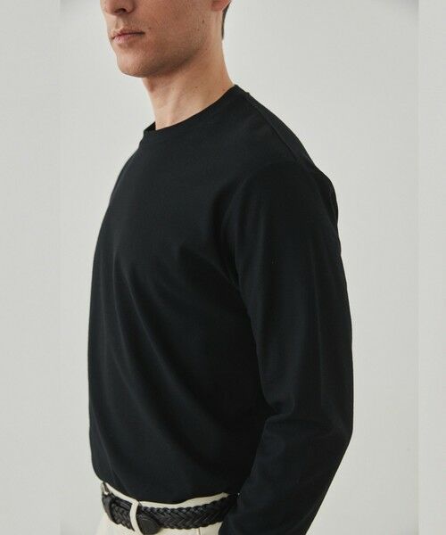 gotairiku / ゴタイリク カットソー | ジャケットのインナーに最適【WEB&一部店舗限定】キレイ目 鹿の子 ビズ長袖Tシャツ | 詳細26