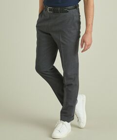 gotairiku / ゴタイリク その他パンツ | ロングセラー【洗える/折り目加工/シワになりにくい/ウエストアジャスター】ウォッシャブル サマーウール100％パンツ_定番色(ノータック)25年モデル